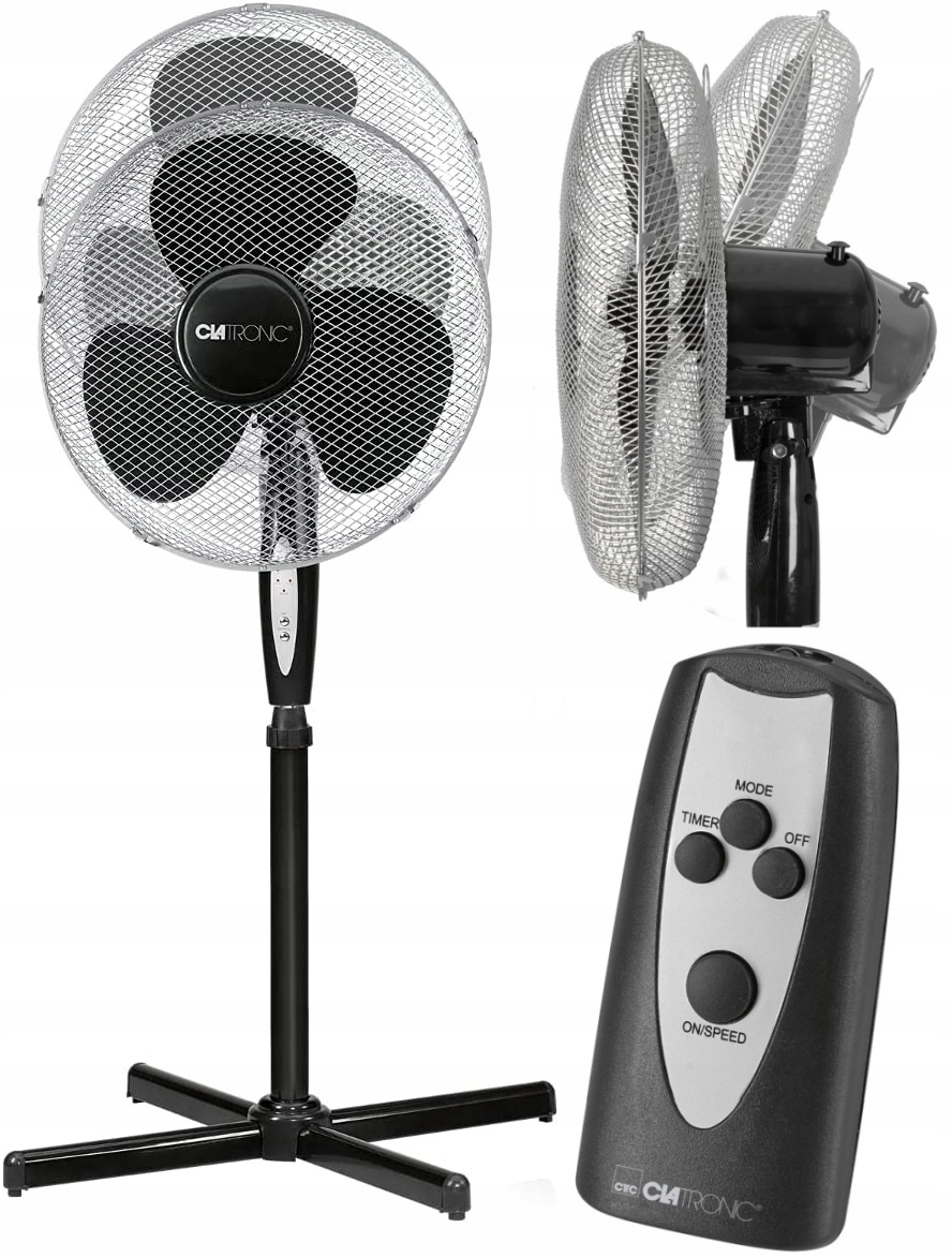 Podlahový ventilátor Clatronic VL3741 čierny